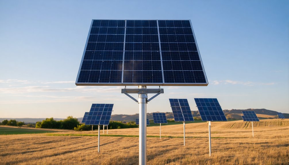elevated solar panel efficiency