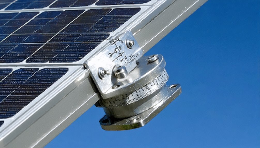 seasonal solar panel positioning
