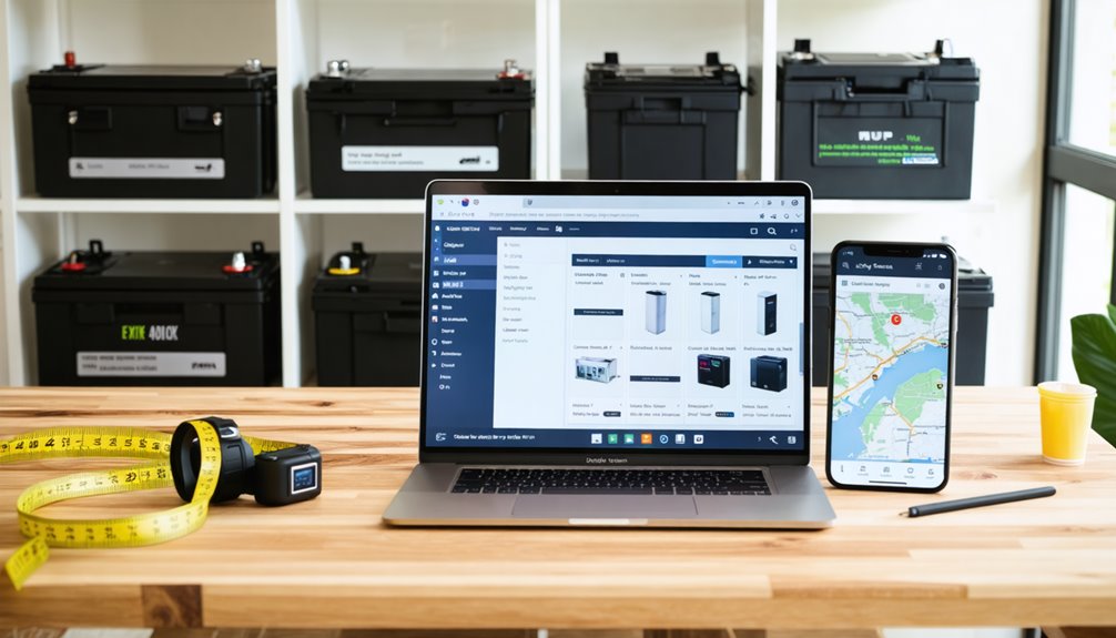 solar battery brand availability