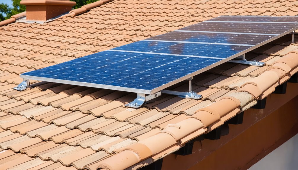 cost effective tile roof mounts