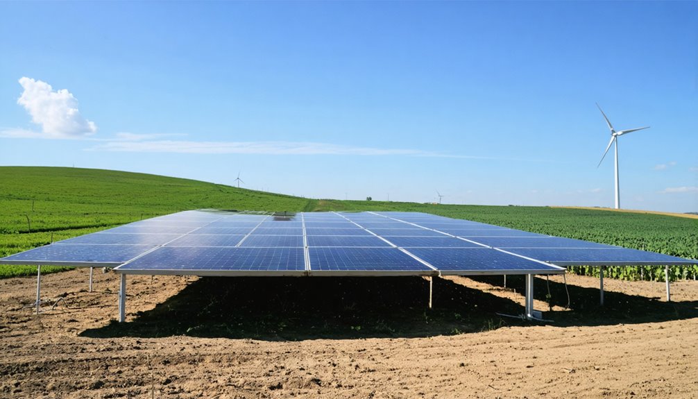 ground mounted solar panel benefits