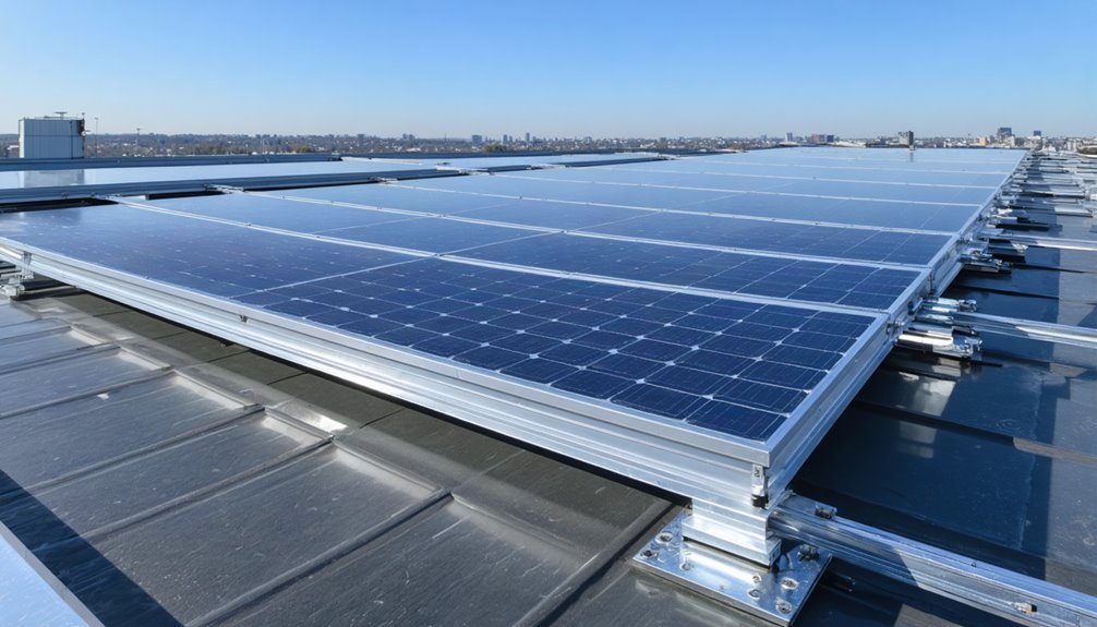 install solar panels securely