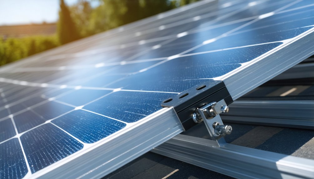 solar panels back holes