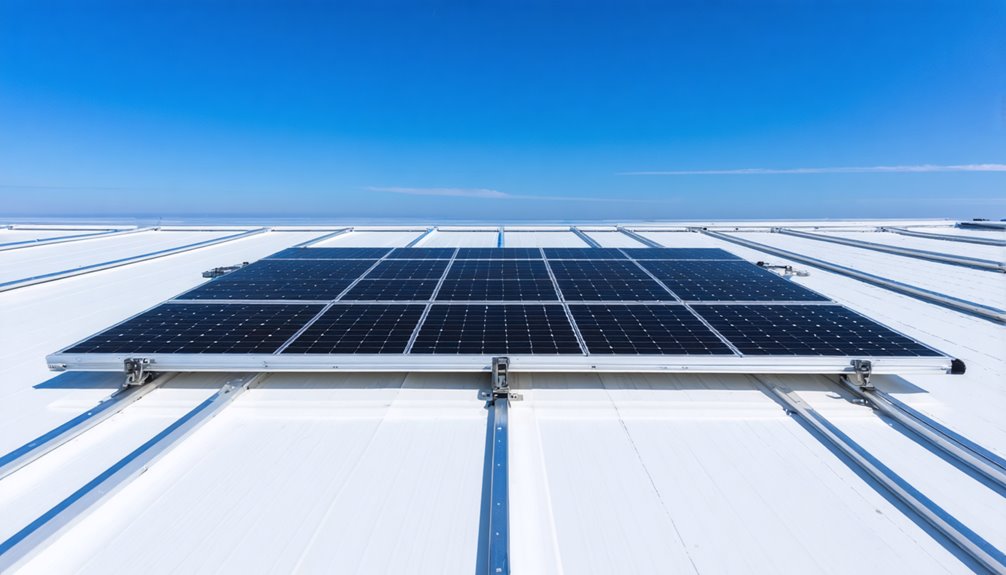 top solar panel mounts